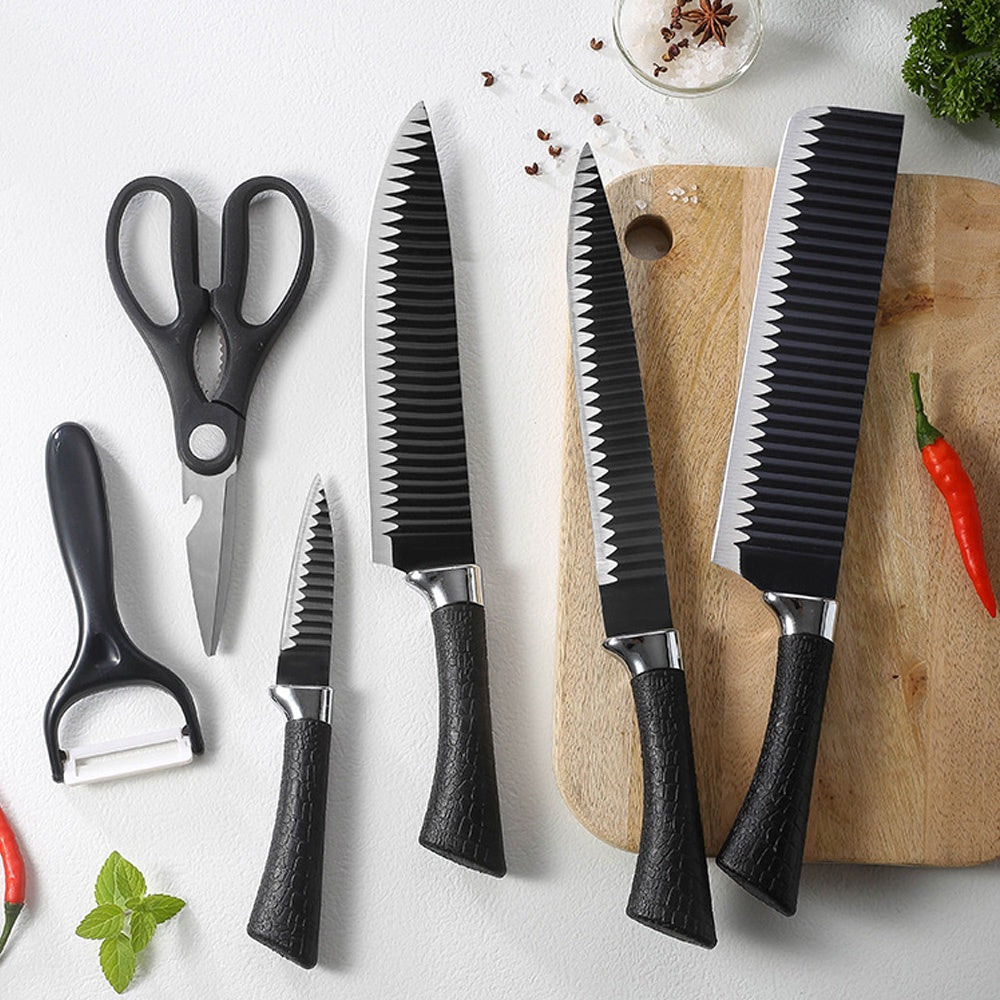 6 Pcs Knife Set