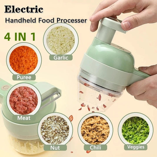 4 In 1 Electric Food Processor Set